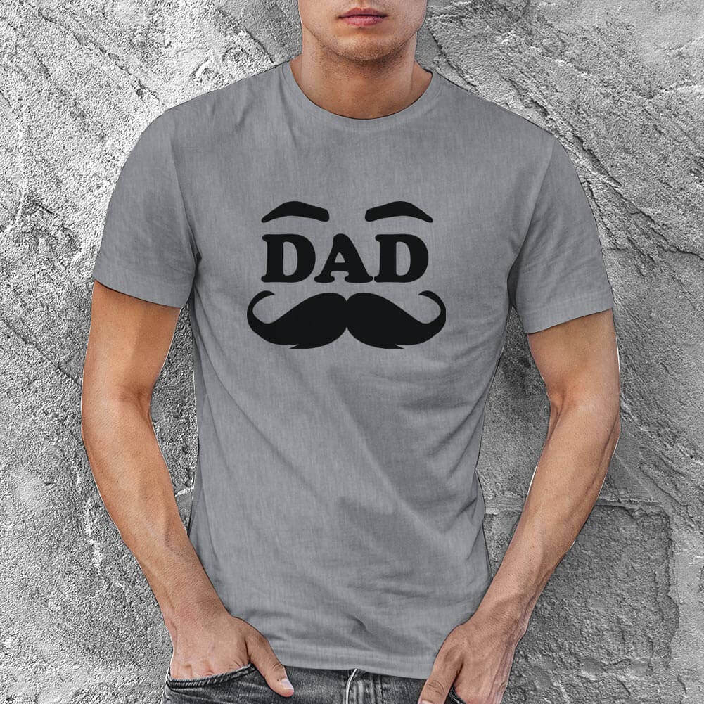 Dad Baba Tasarımlı Erkek Kısa Kol Tişört - Tekli Kombin