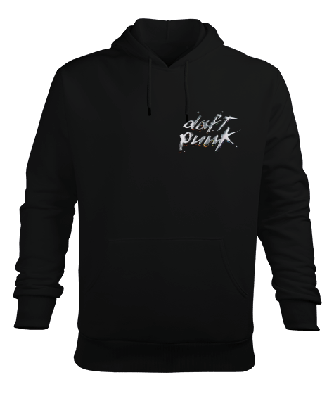 Tisho - Daft Punk Erkek Kapüşonlu Hoodie Sweatshirt