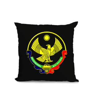 Dağıstan bayrağı,Dağıstan logosu. Kare Yastık - Tisho