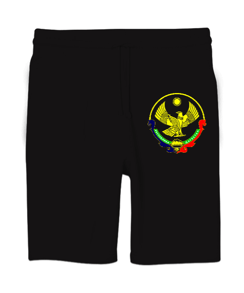 Dağıstan bayrağı,Dağıstan logosu. Unisex Sweatshirt Şort Regular Fit - Tisho