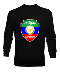 Dağıstan,Kafkas,Dağıstan Bayrağı,Dağıstan logosu. Erkek Sweatshirt - Tisho