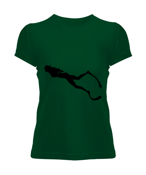 Tisho - dalış kadın t-shirt Kadın Tişört