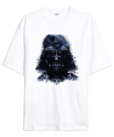Tisho - Darth Vader Baskılı Oversize Unisex Tişört