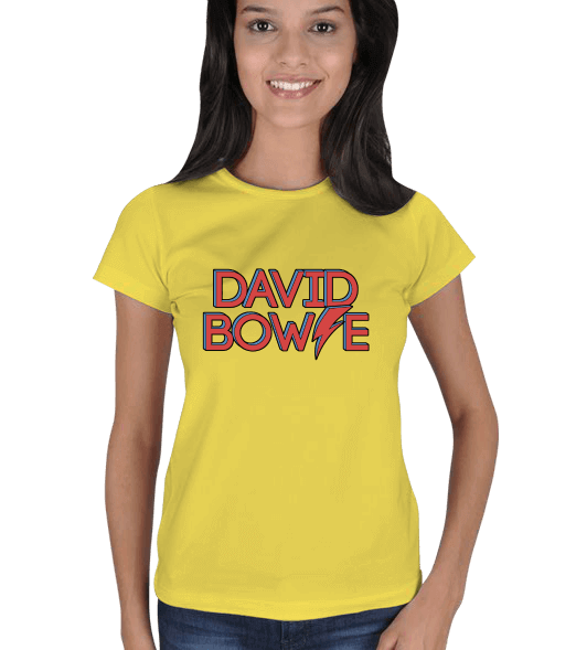 Tisho - David Bowie Kadın Tişört