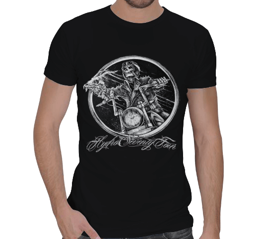 Tisho - Dead Biker T-Shirt Erkek Regular Kesim Tişört