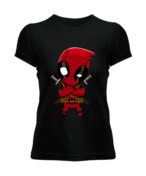 Tisho - Deadpool Desenli Kadın Tişört