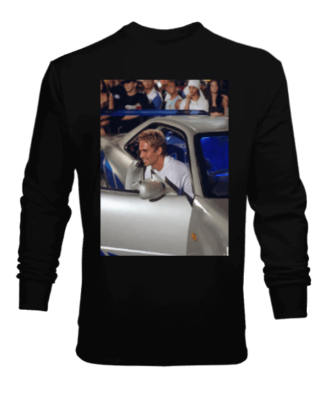 Tisho - Dear Paul Walker Erkek Sweatshirt