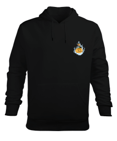 Tisho - death call siyah hoodie Erkek Kapüşonlu Hoodie Sweatshirt