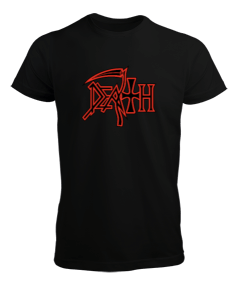 Tisho - Death Metal Band Logo Erkek Tişört