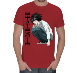 Tisho - Death Note Anime Karakteri L Erkek Tişört