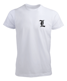 Death Note baskılı T-Shirt Erkek Tişört - Thumbnail