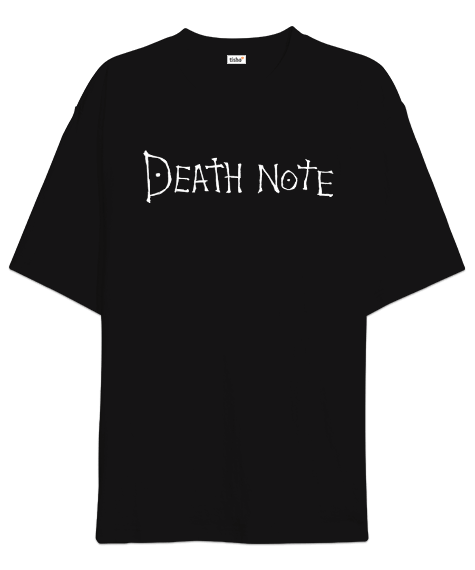 Tisho - death note Oversize Unisex Tişört