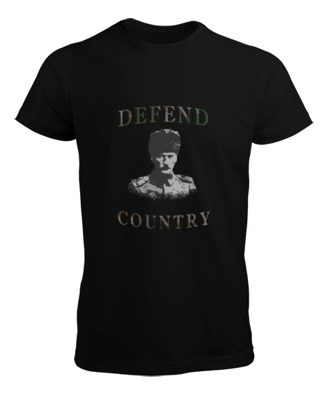 Tisho - Defend Country v2 Erkek Tişört
