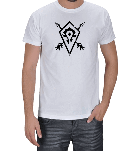 Tisho - Defender of Horde T-shirt Erkek Tişört