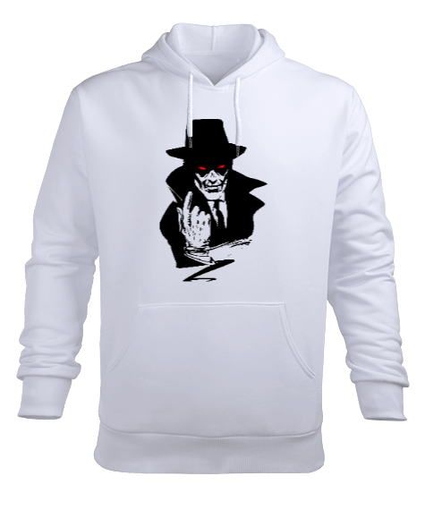 Tisho - Demon Erkek Kapüşonlu Hoodie Sweatshirt