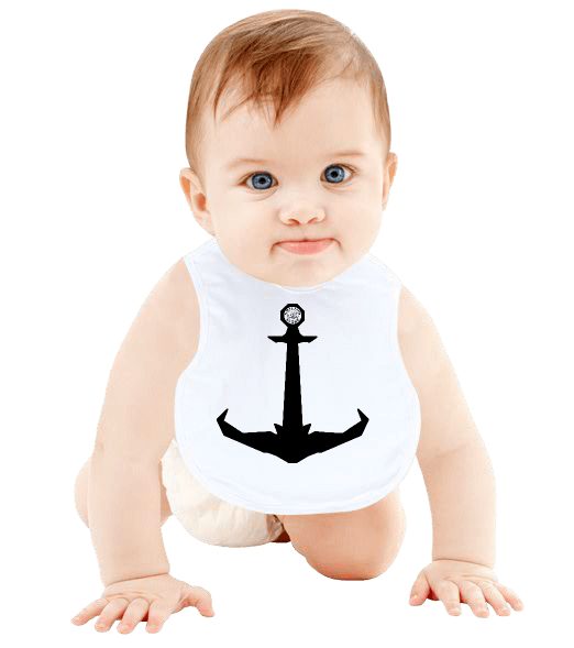 Tisho - Denizci Bebek Mama Önlüğü