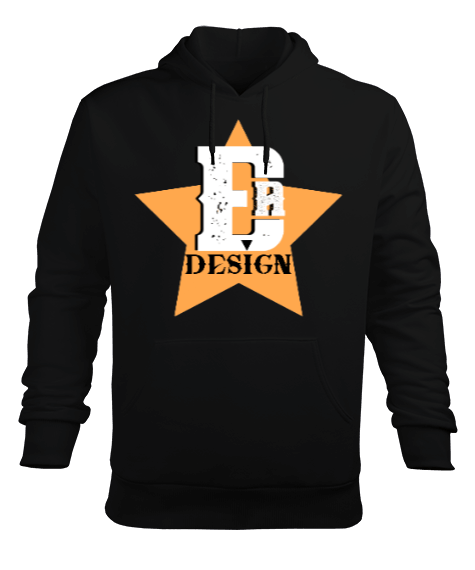 Tisho - Desıgn ea Erkek Kapüşonlu Hoodie Sweatshirt