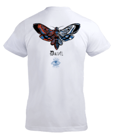 Devil Butterfly T-shirt Erkek Tişört - Thumbnail