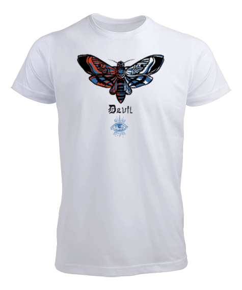 Tisho - Devil Butterfly T-shirt Erkek Tişört