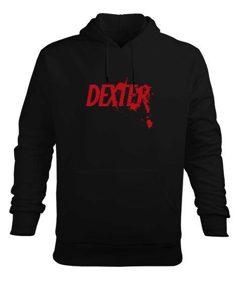 Dexter kapşonlu sweatshort Erkek Kapüşonlu Hoodie Sweatshirt