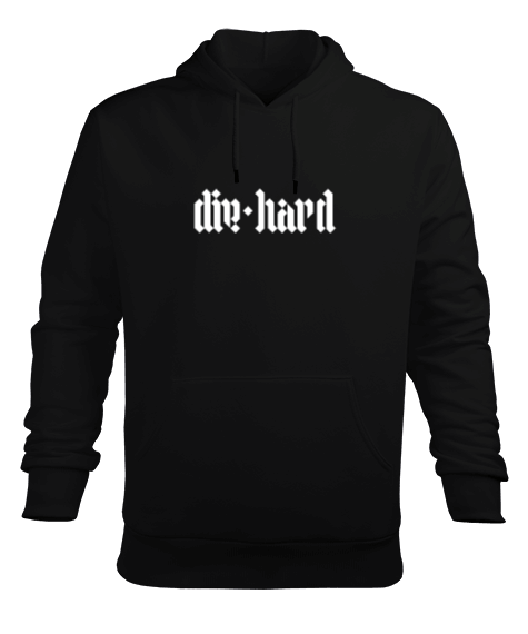 Tisho - diehard Erkek Kapüşonlu Hoodie Sweatshirt