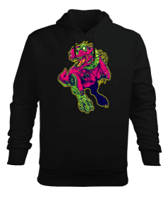 Dinosaur T2 Erkek Kapüşonlu Hoodie Sweatshirt