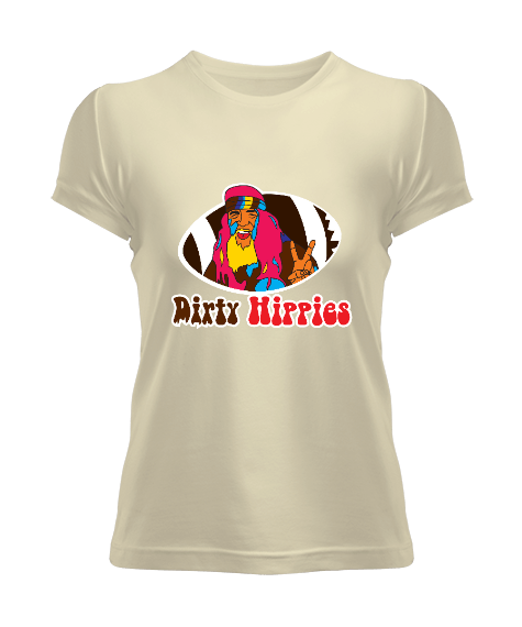 Tisho - Dirty Hippi Kadın Tişört