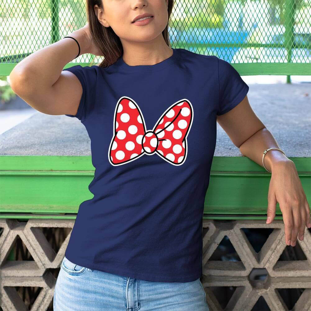 Disney Temalı Kadın Tişört - Tekli Kombin