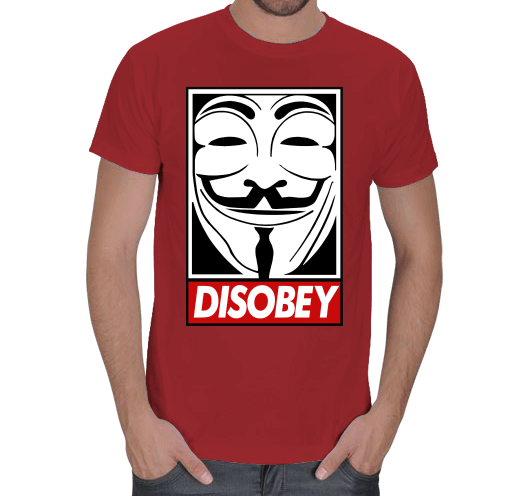 Tisho - Disobey Erkek Tişört