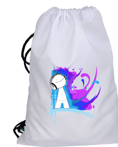 Tisho - DJ - Color Style Büzgülü spor çanta