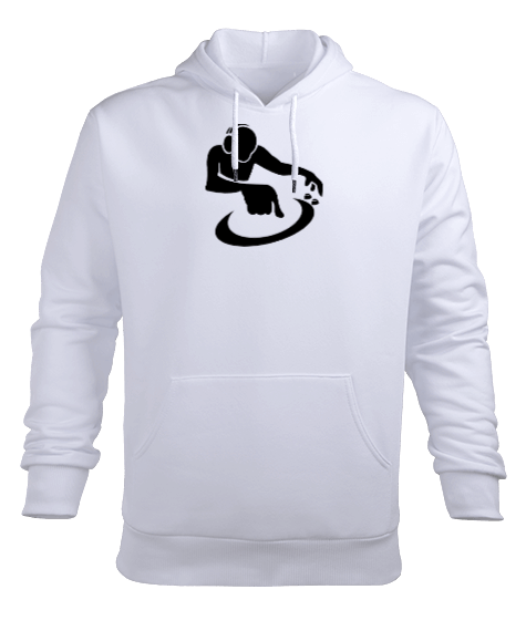 Tisho - Dj Erkek Kapüşonlu Hoodie Sweatshirt