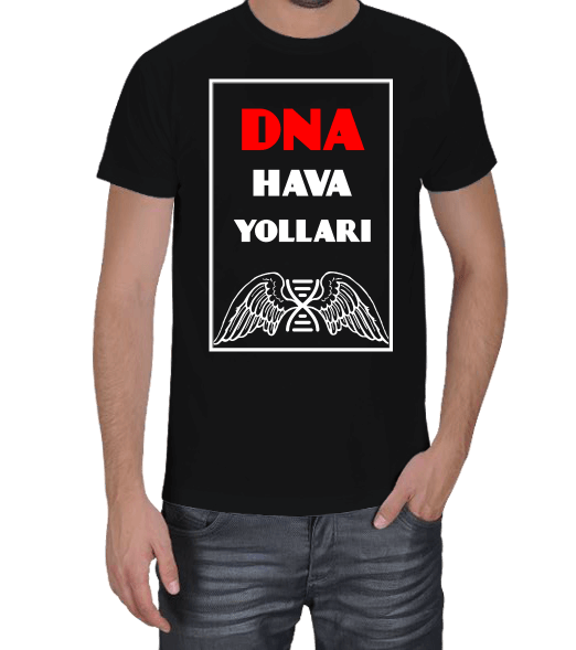 Tisho - DNA Hava Yolları Erkek Tişört