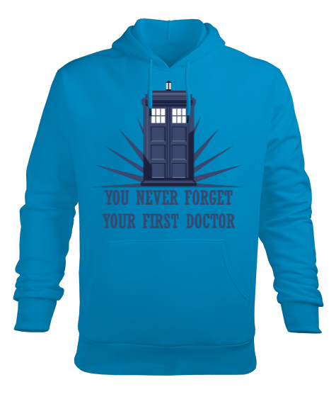 Tisho - DOCTOR WHO Erkek Kapüşonlu Hoodie Sweatshirt