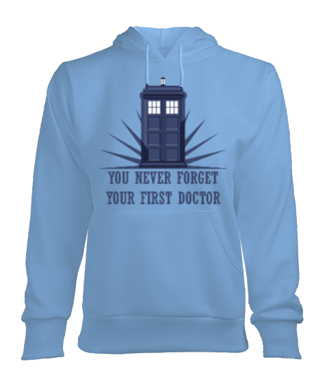 Tisho - DOCTOR WHO Kadın Kapşonlu Hoodie Sweatshirt