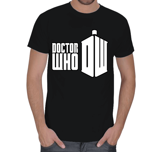 Tisho - Doctor Who Logo Erkek Tişört