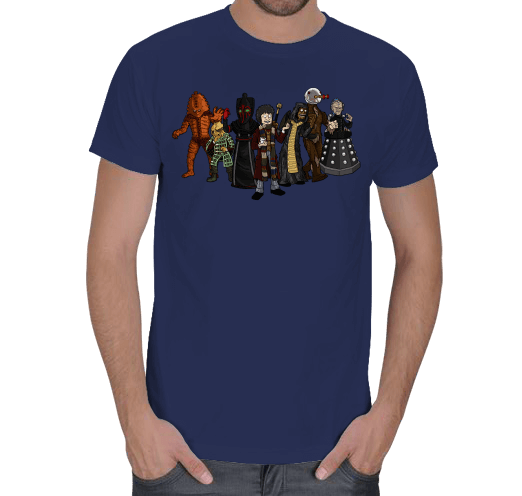 Tisho - doctor who t-shirt Erkek Tişört