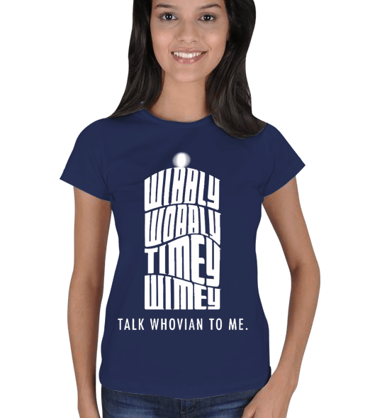 Tisho - Doctor Who Talk Whovian Kadın Tişört