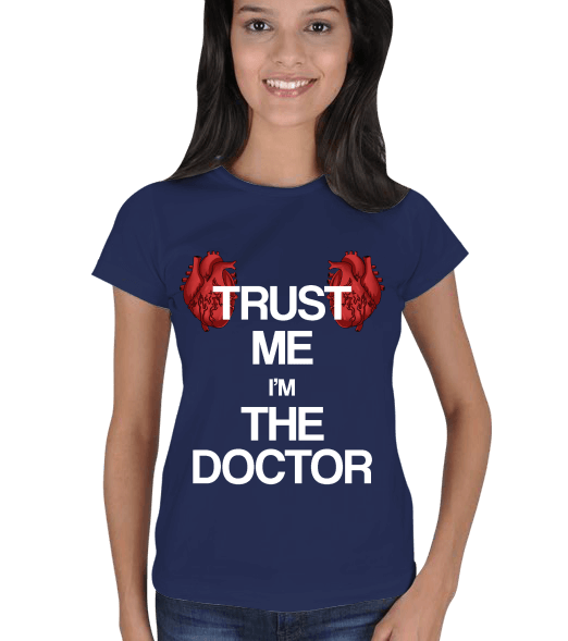 Tisho - Doctor Who Trust Me Kadın Tişört