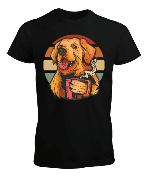 Tisho - DOG COFFEE Erkek Tişört