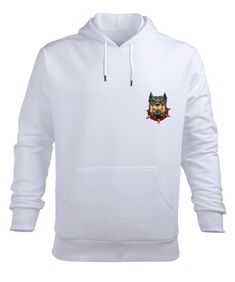 Tisho - dog Erkek Kapüşonlu Hoodie Sweatshirt