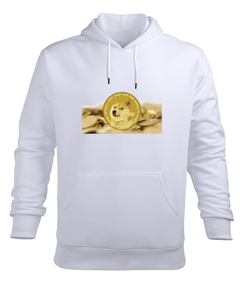 Tisho - DOGE Erkek Kapüşonlu Hoodie Sweatshirt