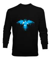 Doğu Türkistan,Uyghur,East Turkestan. Siyah Erkek Sweatshirt - Tisho