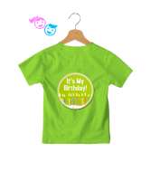 Doğum günü tasarımı Fıstık Yeşili Çocuk Unisex - Thumbnail