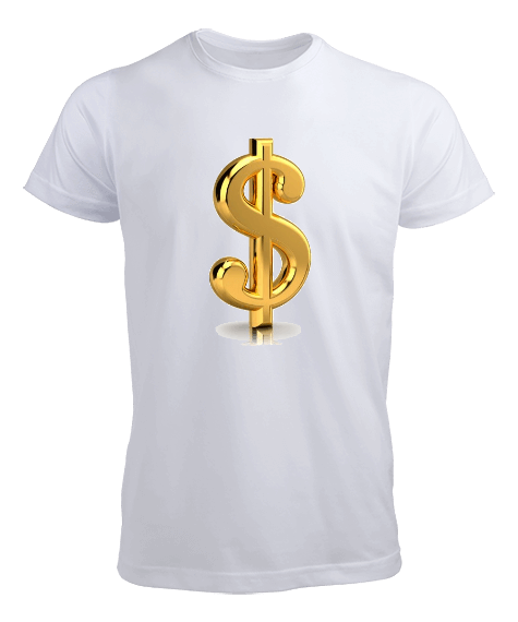 Dolar tasarımı Erkek Tişört
