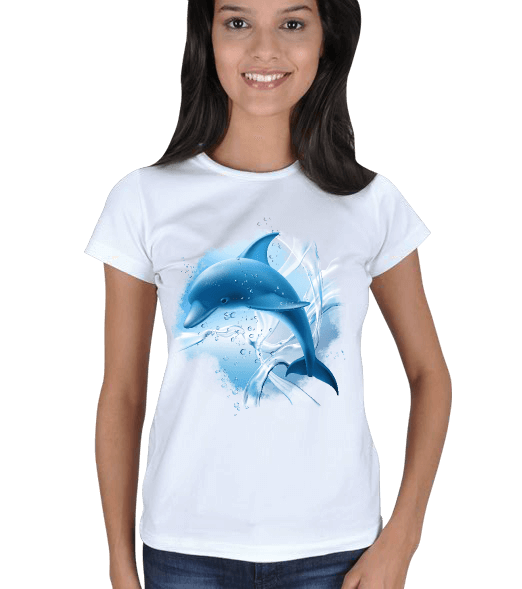 Tisho - Dolphin Kadın Tişört