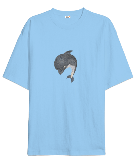 Tisho - Dolphin Oversize Unisex Tişört