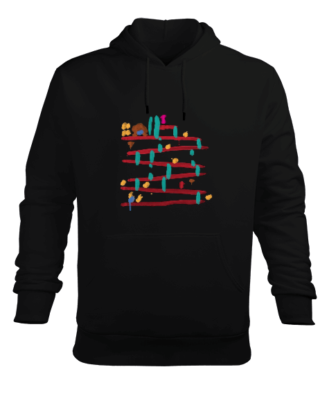 Tisho - Donkey Kong Erkek Kapüşonlu Hoodie Sweatshirt