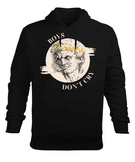 Tisho - Dont Cry Erkek Kapüşonlu Hoodie Sweatshirt