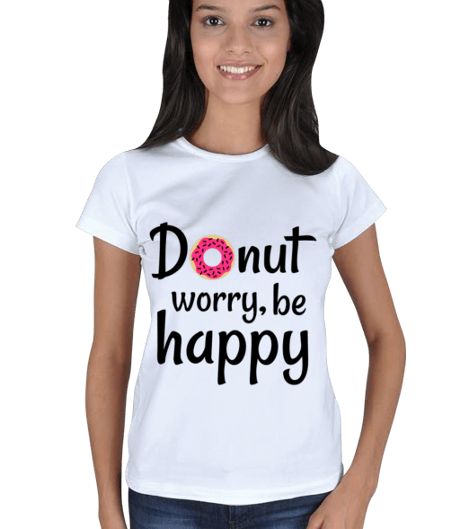 Tisho - Donut Bayan Tişört Kadın Tişört