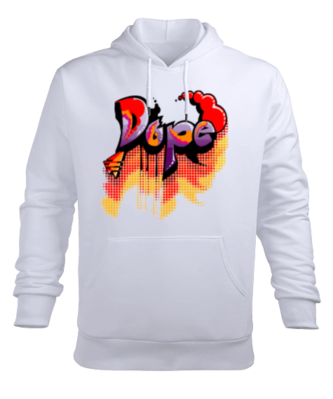 Tisho - Dope Erkek Kapüşonlu Hoodie Sweatshirt